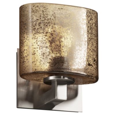 Fusion Mercury Glass Modular Wall Sconce by Justice Design