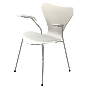 Series 7 Armchair - Natural Veneer by Fritz Hansen