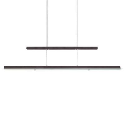 Rufo Black Linear Suspension by Eglo