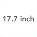 17.7 inch