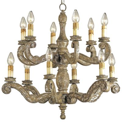St. Tropez Chandelier by Currey and Company