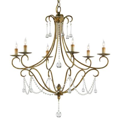 Agostina Chandelier by Currey and Company
