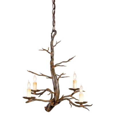 Treetop Chandelier by Currey and Company