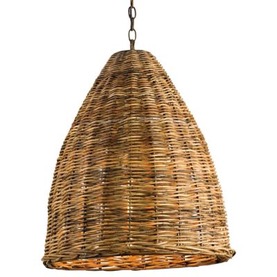 Basket Pendant by Currey and Company