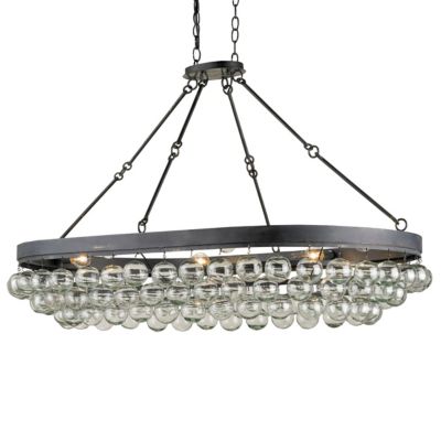 Balthazar Oval Pendant by Currey and Company