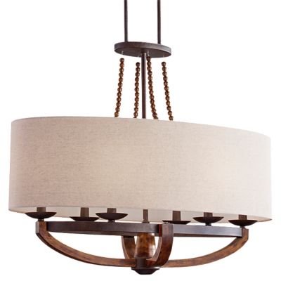 Adan Oval Chandelier by Murray Feiss