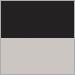 Brushed Steel with Gloss Black