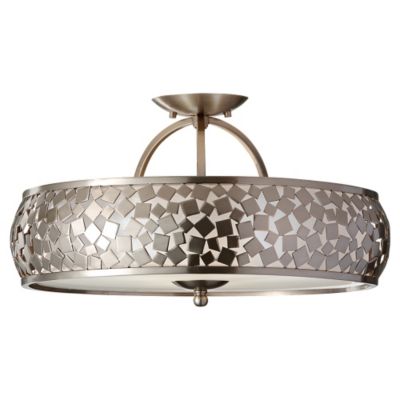 Zara Semi-Flushmount by Murray Feiss