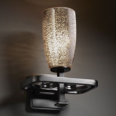 Fusion Mercury Glass Arcadia Wall Sconce by Justice Design