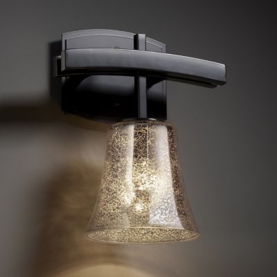 Fusion Mercury Glass Archway Wall Sconce by Justice Design