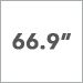 66.9 Inch