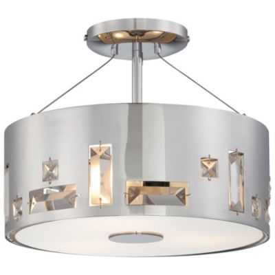 Bling Bang Semi-Flushmount by George Kovacs