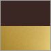 Brown Finish with Brown and Gold