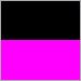 Black Finish with Black and Fuschia