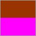 Brown Finish with Brown and Fuschia