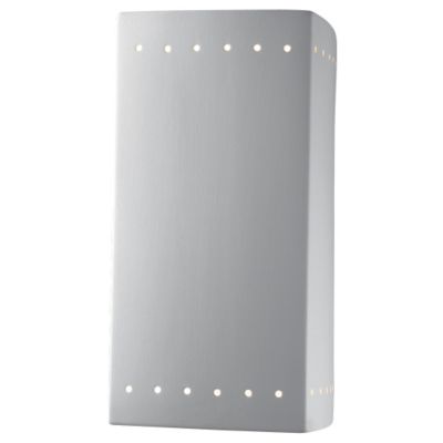 Rectangle Outdoor Wall Sconce by Justice Design - OPEN BOX RETURN