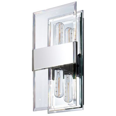 Mercer Street Double Wall Sconce by Sonneman