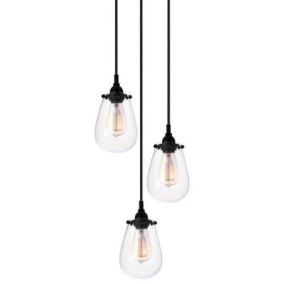 Chelsea 3-Light Pendant by Sonneman