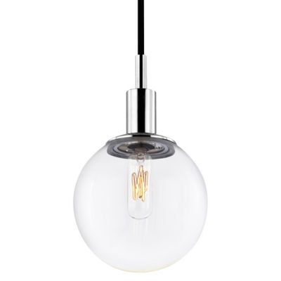 Orb Clear Pendant by Sonneman