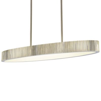 Paramount Oval Pendant by Sonneman