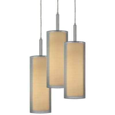 Puri 3-Light Pendant by Sonneman