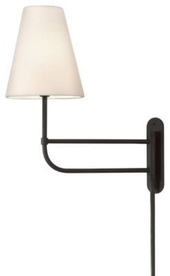 Bistro Swing Arm Short Wall Sconce by Sonneman
