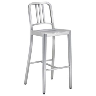 Navy Barstool by Emeco
