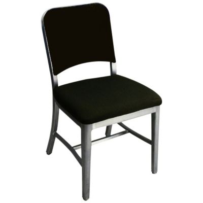 Navy Upholstered Chair by Emeco