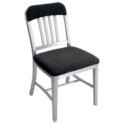 Navy Semi-Upholstered Chair by Emeco