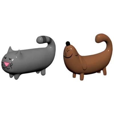 Ciccio and Melone Set of 2 Figurines by Alessi