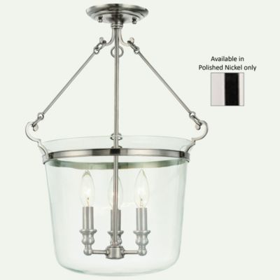 Quinton Semi-Flushmount by Hudson Valley - OPEN BOX RETURN