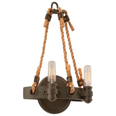 Pike Place 2-Light Wall Sconce by Troy Lighting