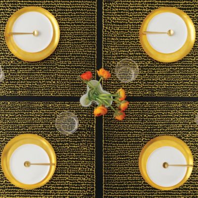 Gilt Rectangular Tablemat by Chilewich