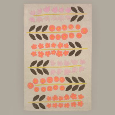 Rosette Blossom Rug by DwellStudio