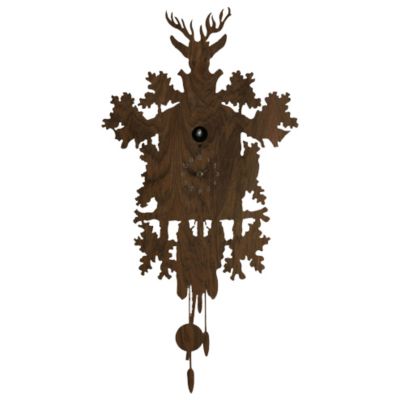 Cucu Walnut Cuckoo Clock by Diamantini & Domeniconi