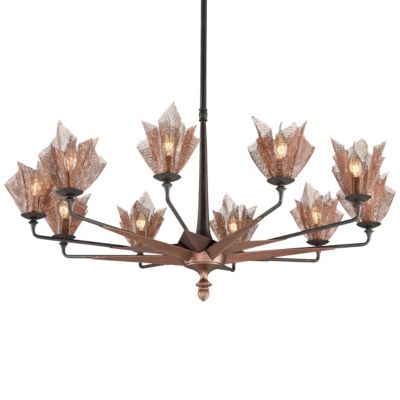Copperfield Chandelier by Troy Lighting
