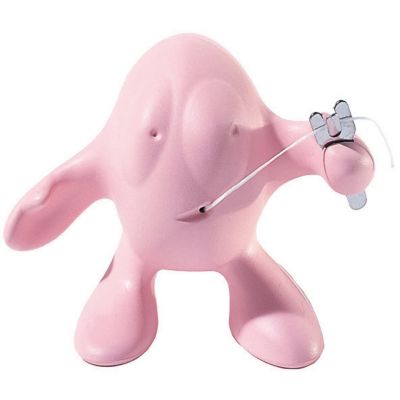 Otto Floss Holder (Pink) by Alessi - OPEN BOX RETURN
