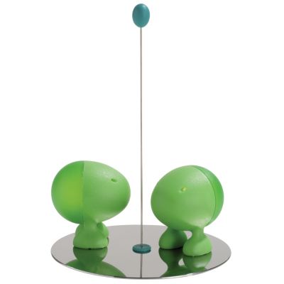 Lilliput Salt and Pepper Shaker Set (Green)- OPEN BOX RETURN
