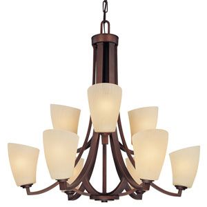 Rigoletto Two-Tier Chandelier by Troy Lighting - OPEN BOX RETURN