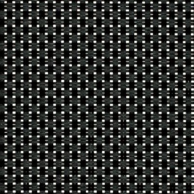 Basketweave Table Runner (Black) by Chilewich -OPEN BOX ITEM