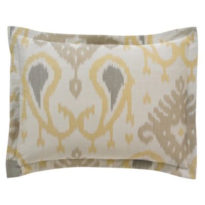 Batavia Standard Sham Pair (Citrine) by DwellStudio- OPEN BOX RETURN