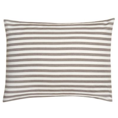 Draper Stripe Pillow Case Pair (Ash) - OPEN BOX RETURN