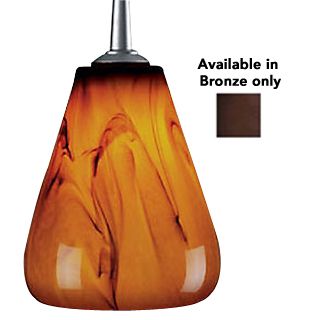 Lucy LED Down Pendant with 4 In. Kiss Canopy by Bruck Lighting Systems - OPEN BOX RETURN