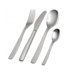 KnifeForkSpoon 4 pc Monobloc Cutlery Set - OPEN BOX RETURN
