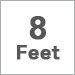 8 feet
