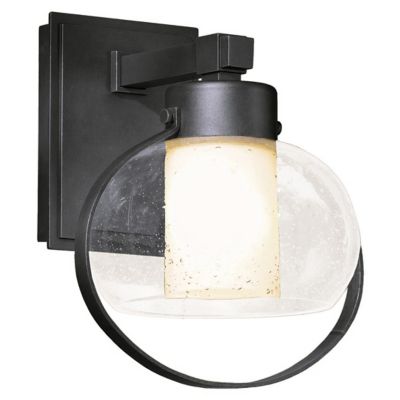 Port Outdoor Wall Sconce with Seeded Glass by Hubbardton Forge