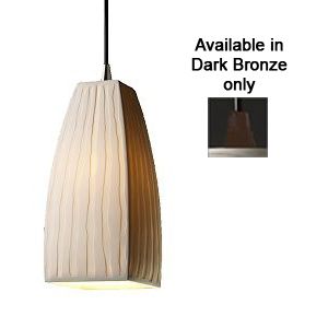 Limoges Tapered Square Pendant (Bronze) - OPEN BOX RETURN