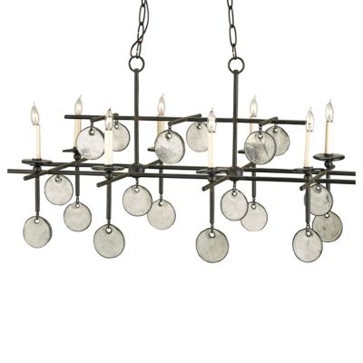 Sethos Rectangular Chandelier by Currey and Company - OPEN BOX RETURN