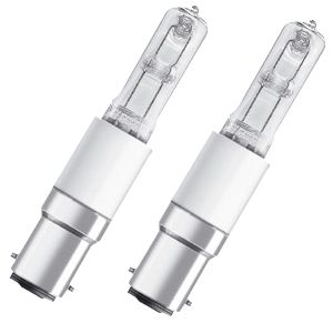 Osram Halogen Bayonet 75W Bulb Set of 2 from Holtkoetter