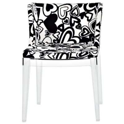 Mademoiselle Chair Moshino Hearts - Fire Resistant by Kartell - OPEN BOX RETURN